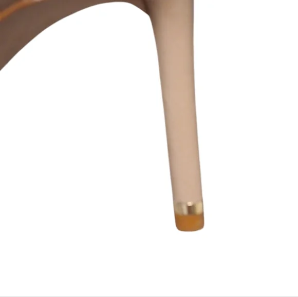 Antonio Melani Sand Colored Leather Heels Women's Tan Pumps Size 8.5 - Picture 8 of 11